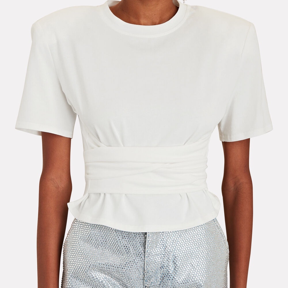 RONNY KOBO Alfo Cotton Wrap T-Shirt